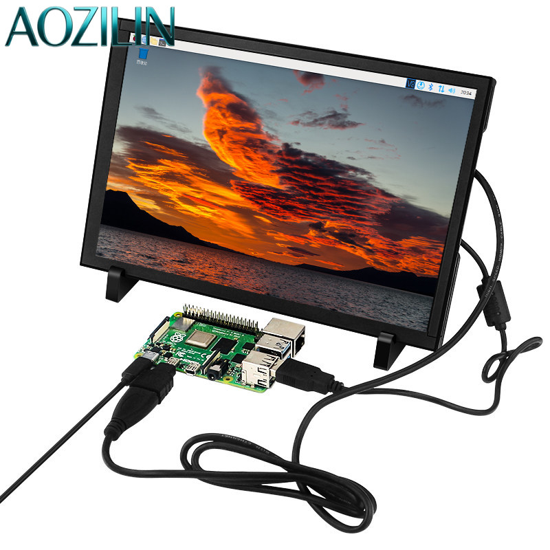 AOZILIN 5/7/10.1 Inch IPS HDMI - Raspberry Pi 10.1 Inch Capacitive Touch Screen Ips recension och pris
