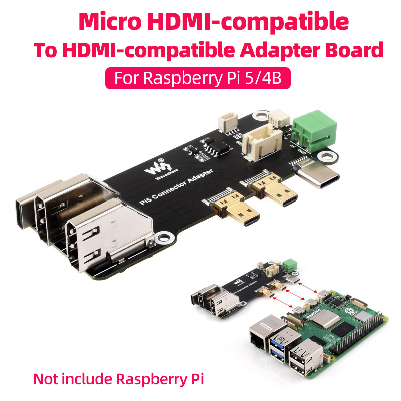Micro HDMI-compatible to HDMI- - Argon One V3 M.2 Nvme Case recension och pris