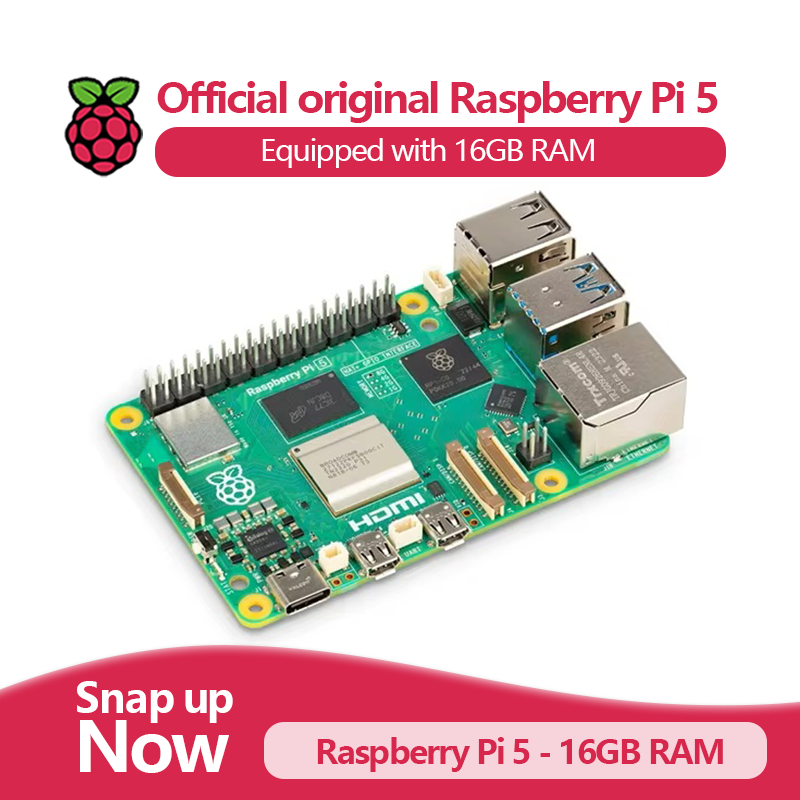 Official Original Raspberry Pi - Raspberry Pi 5 8Gb Board recension och pris