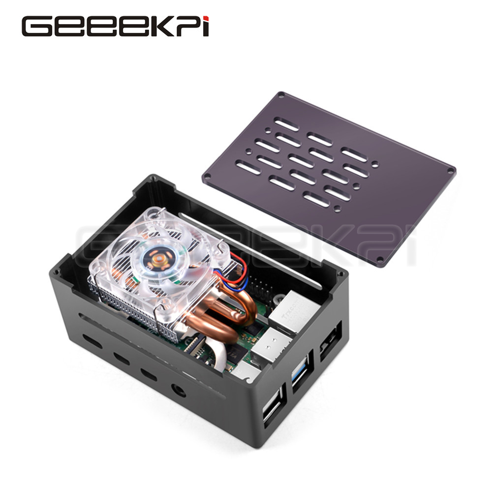 GeeekPi  Aluminum Brick Case B - Argon One V3 M.2 Nvme Case recension och pris